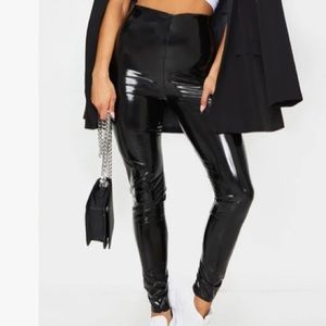 NWT PLT Vinyl Skinny Pants (high waisted)